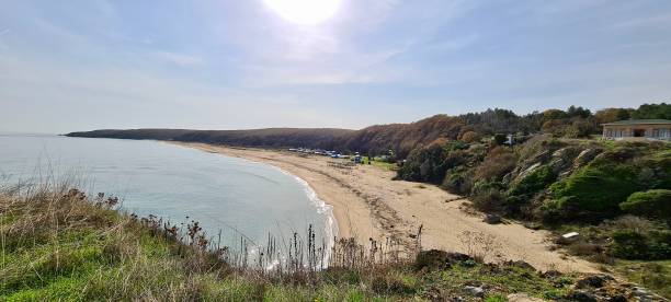 ビーチ, 風景, 夏, 風光明媚な, 自然, 海, 太陽, ユウネアダ, クルクラリリ, トルコ - kirklareli ストックフォトと画像