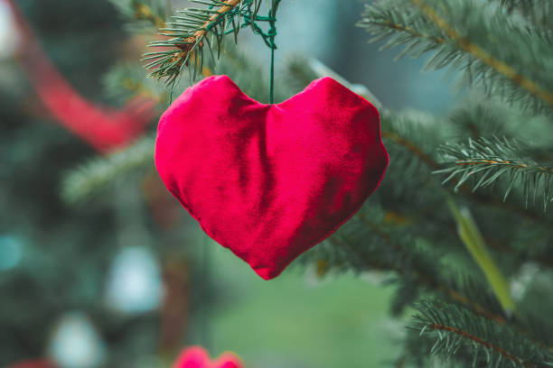 istock DIY handmade decoration on a Christmas tree 1352099778