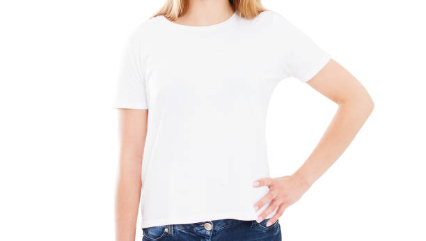 istock girl in white tshirt mock up close up 1352099918