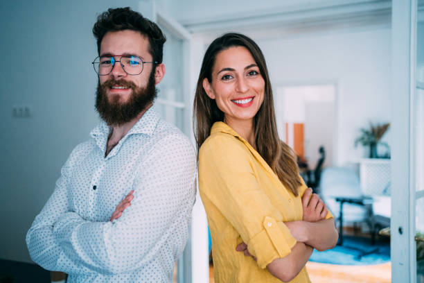 Business people in the office.