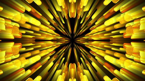 istock Gold abstract kaleidoscope 1352106715