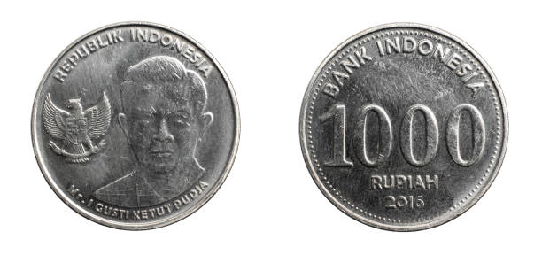 istock Indonesia a thousand rupiah coin on a white isolated background 1352108823