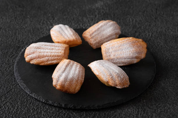 istock Madeleines - French small sponge cakes 1352111494