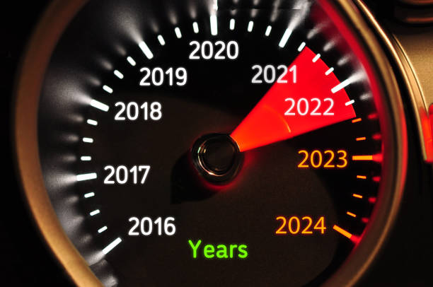istock 2022 Speedometer New year concept 1352116967