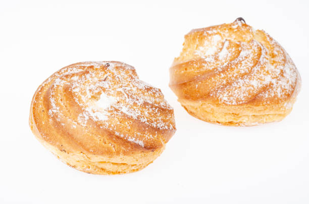 istock Fresh homemade cakes with cream and powdered sugar. Studio Photo 1352124562