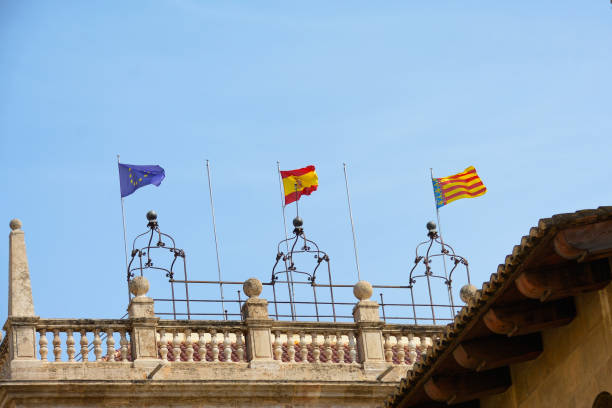 istock Flags of Europe, Spain, Valencia 1352129051