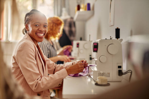 istock African american seamstress at her workplace 1352132788