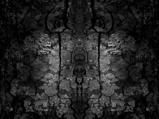 Charcoaled wood background.