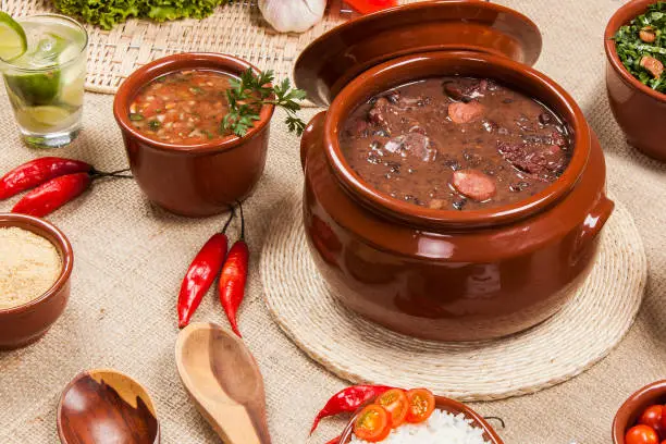 Feijoada, the Brazilian cuisine tradition.