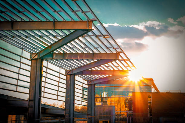 istock Urban Station Pergola Sunset 1352145442