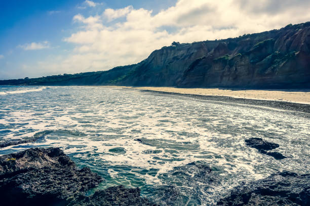 The beautiful ocean and cliffs in Australia.