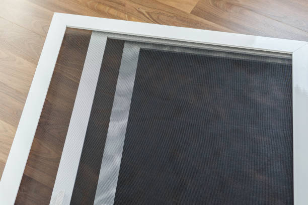 istock Mosquito net window screens protection against insect 1352150859