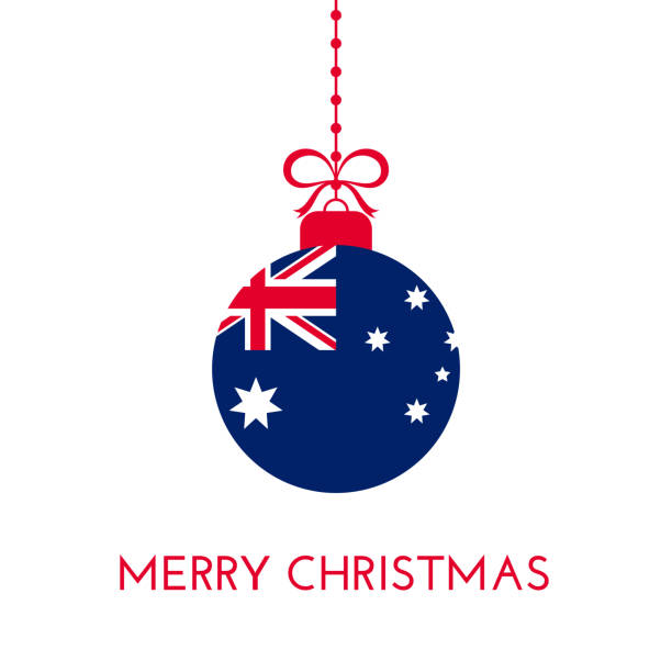 Australian Flag - Cedar Ornament Australian Flag - Cedar Ornament