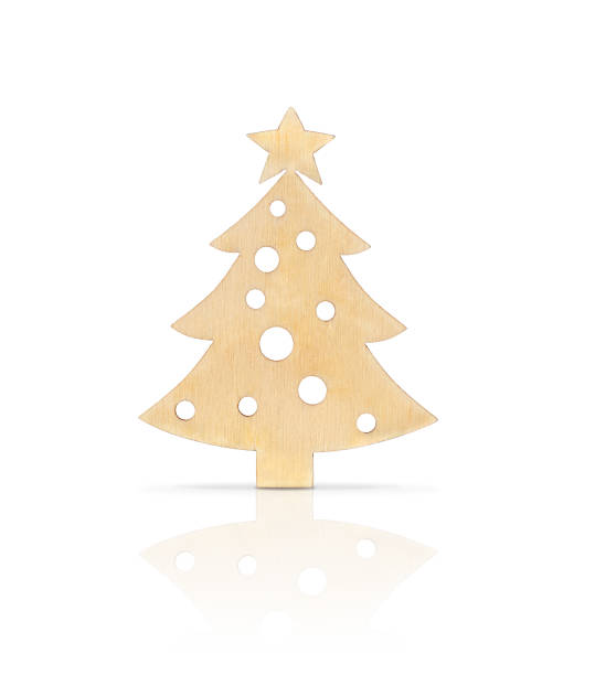istock wooden Christmas tree 1352153723