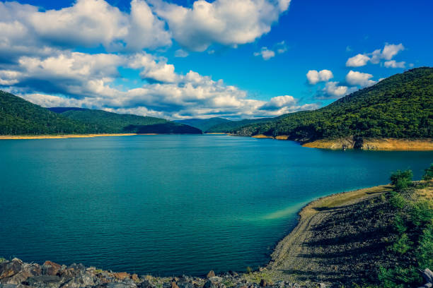 istock A water reservoir in summer. 1352153861