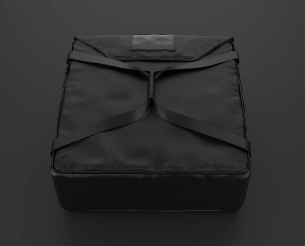 istock Blank Polyester Pizza Delivery Bag for Mockup And Branding. 1352169254
