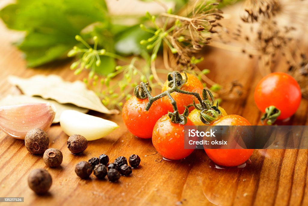Tomates mermelada - Foto de stock de Ajo libre de derechos