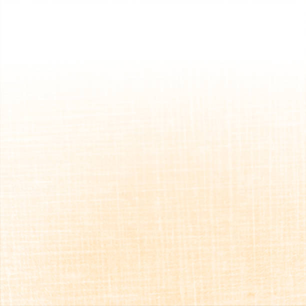 kwadratowy wektor ilustracja teksturowanego pastelowego bardzo jasnego kremowego lub beżowego koloru grunge teksturowanego tła ombre z gradientem kolorów ze słabym wzorem płótna w kratkę na całej powierzchni - burlap canvas textured backgrounds stock illustrations