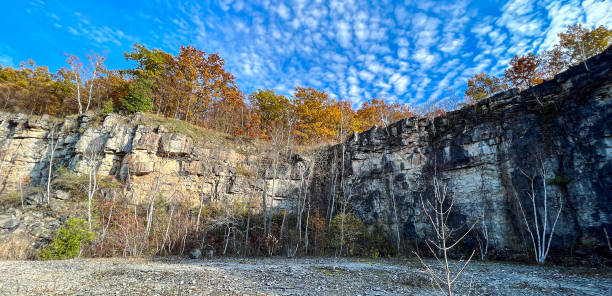 istock Huge Rocks in colour at Kelso conservation area. 1352182509