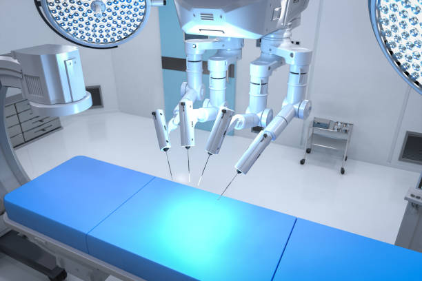 istock Surgery room interior with amenities 1352186175