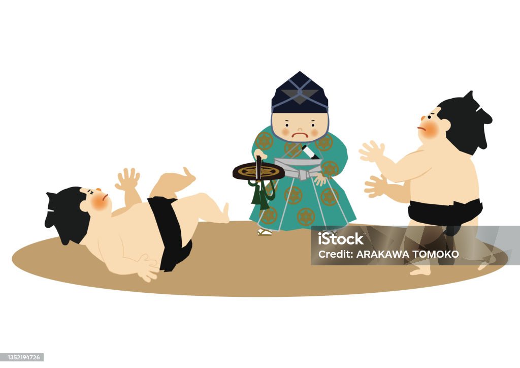 Le Sumo Est La Lutte Traditionnelle Japonaise Le Sumo Est Connu Comme
