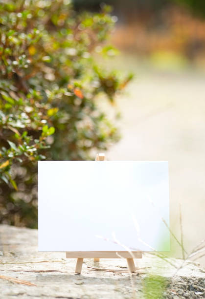 istock Plant and card. Mock-up 1352199064