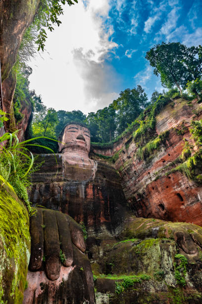 istock The Leshan Giant Buddha, Sichan, China 1352210444