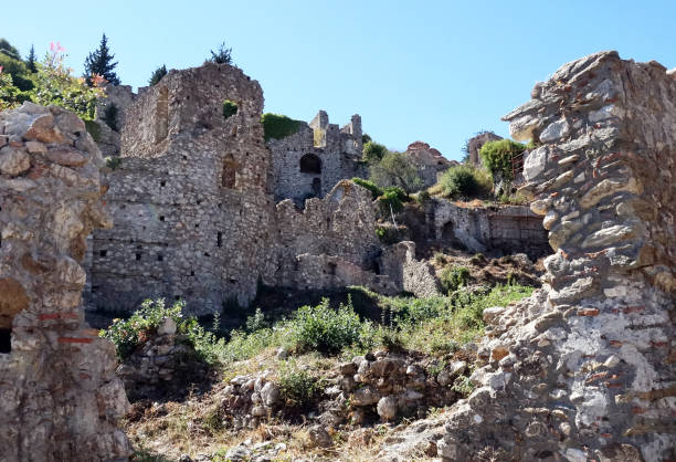 istock Ruins of the archeologic site Mystras 1352214073