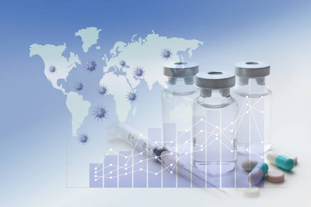 istock Medical concept, medicines and graphs 1352216602