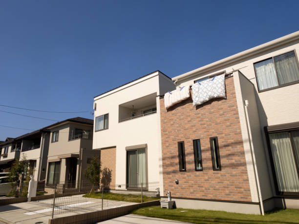 istock Residential area near Tokyo 1352218605