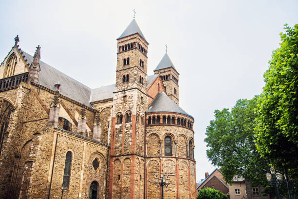 istock Traditional Cathedral building in Maastricht, Netherlands. 1352224726