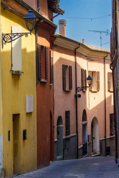 istock Old typical street in Bertinoro, Emilia-Romagna, Italy 1352226039