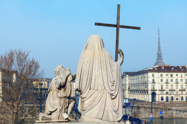 istock Religious sculpture in Turin 1352228525