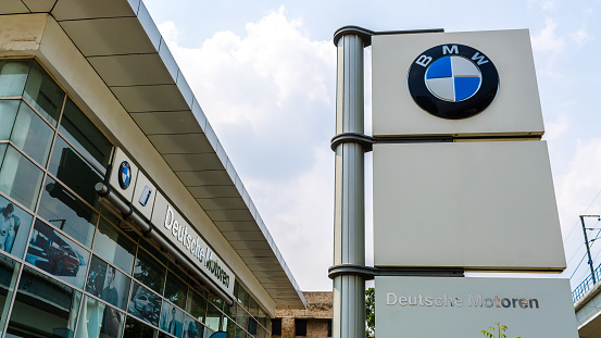 New Delhi - July 17, 2021 - Newly opened BMW authorized BMW dealership