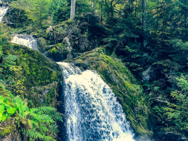 istock The waterfalls in the Black Forest. 1352237394