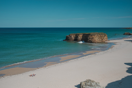 a very beautiful beach in Galicia, Spain