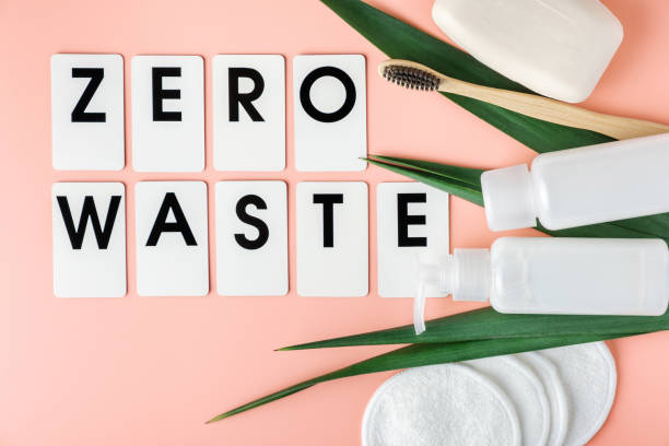 istock Zero waste, sustainable bathroom and lifestyle. 1352245031