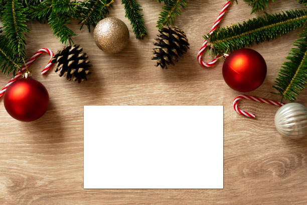 istock Christmas background material. Fir branches and decorative frames, Christmas tree and ornament frames, etc. 1352246424