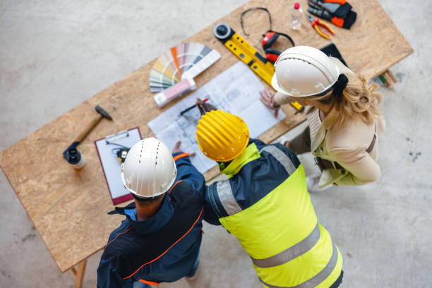istock Group of Civil Engineers Planning 1352256188