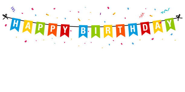 istock Happy Birthday Banner decoration, Background - Editable Vector Illustration eps 10 1352268168