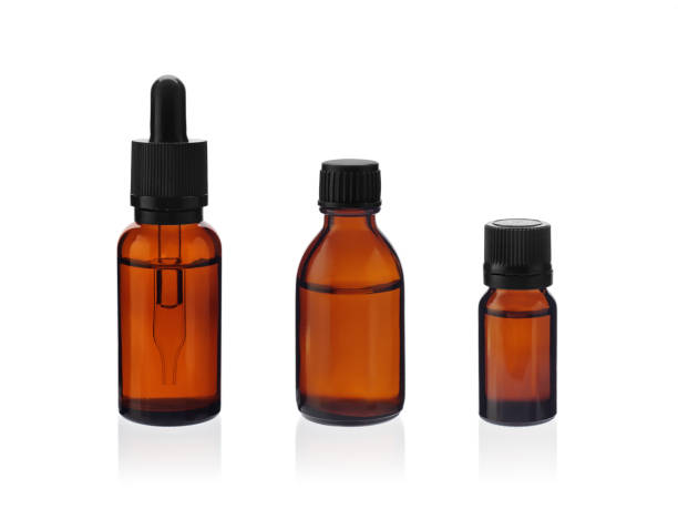 istock Set of various bottles isolated on white background. 1352272454