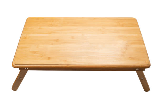 istock Wooden table isolated on a white background. 1352279137