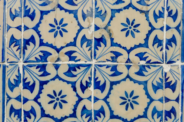 istock Azulejo portugal mosaic tile 1352283570