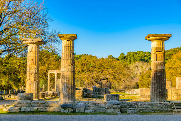 istock Olympia Ruins, Peloponesse, Greece 1352285932