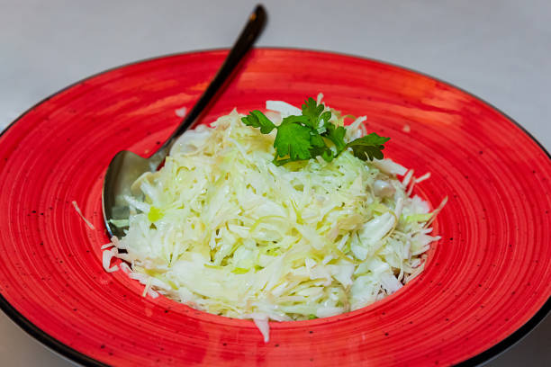 Heap of chopped cabbage. Fresh green sliced cabbage salad Heap of chopped cabbage. Fresh green sliced cabbage salad white cabbage stock pictures, royalty-free photos & images