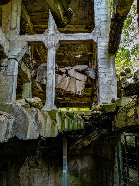 istock Westerplatte ruins of the New Barracks 1352298933