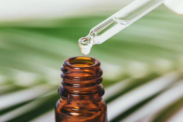 istock Drop natural essential oil drips 1352299117