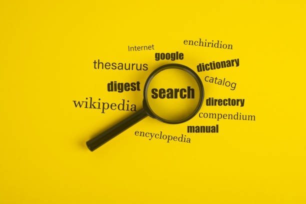 istock The concept of finding the right information. 1352310512