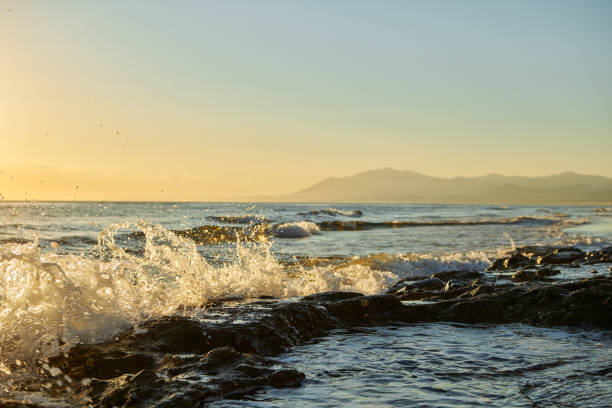 istock Splash of sea water 1352322946