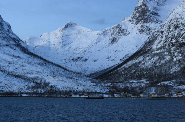 istock mountains of Kaldfjord, Tromso, Norway 1352323973